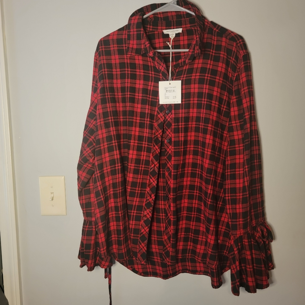 FLANNEL FASHION BUTTON DOWN